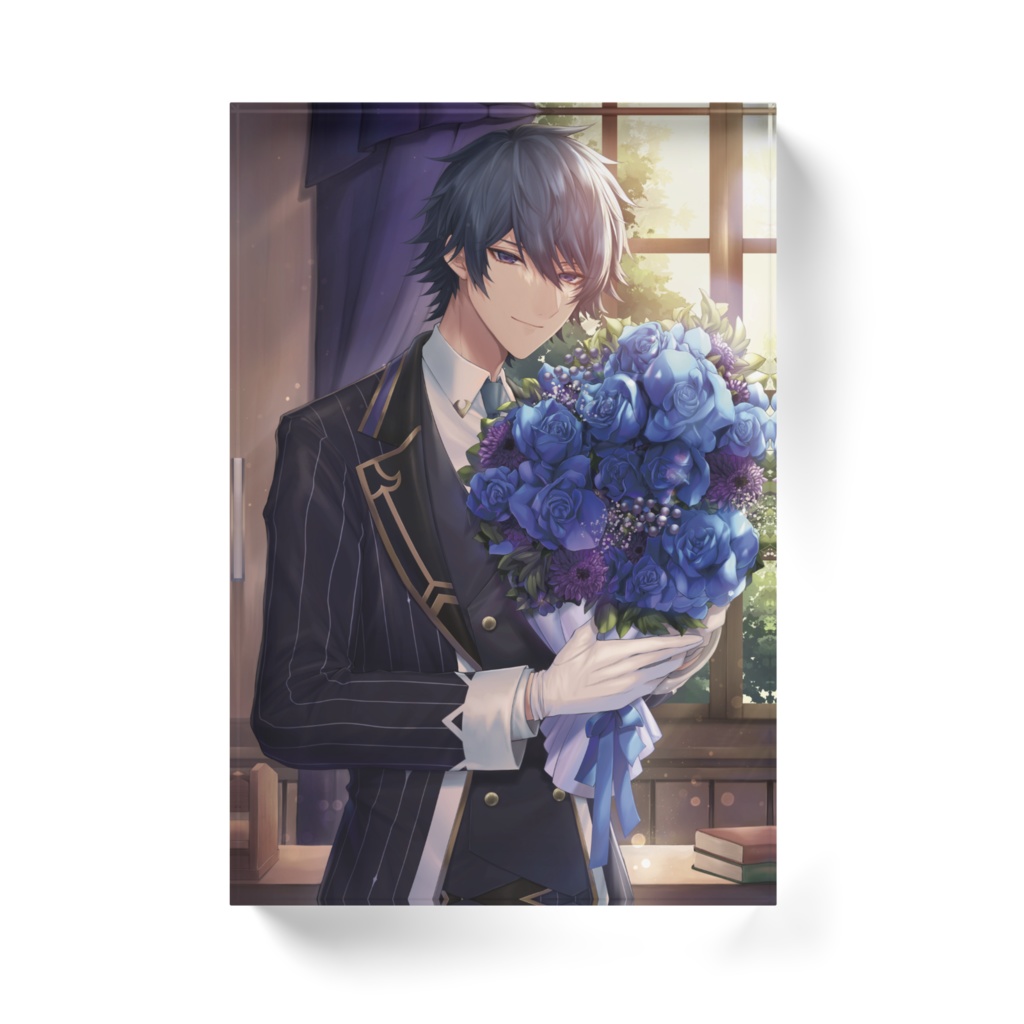 夢叡れく誕生日アクリルブロック