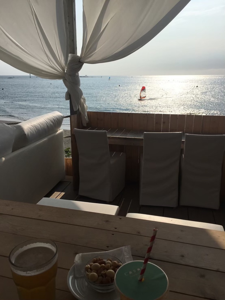海の家から見る海5
