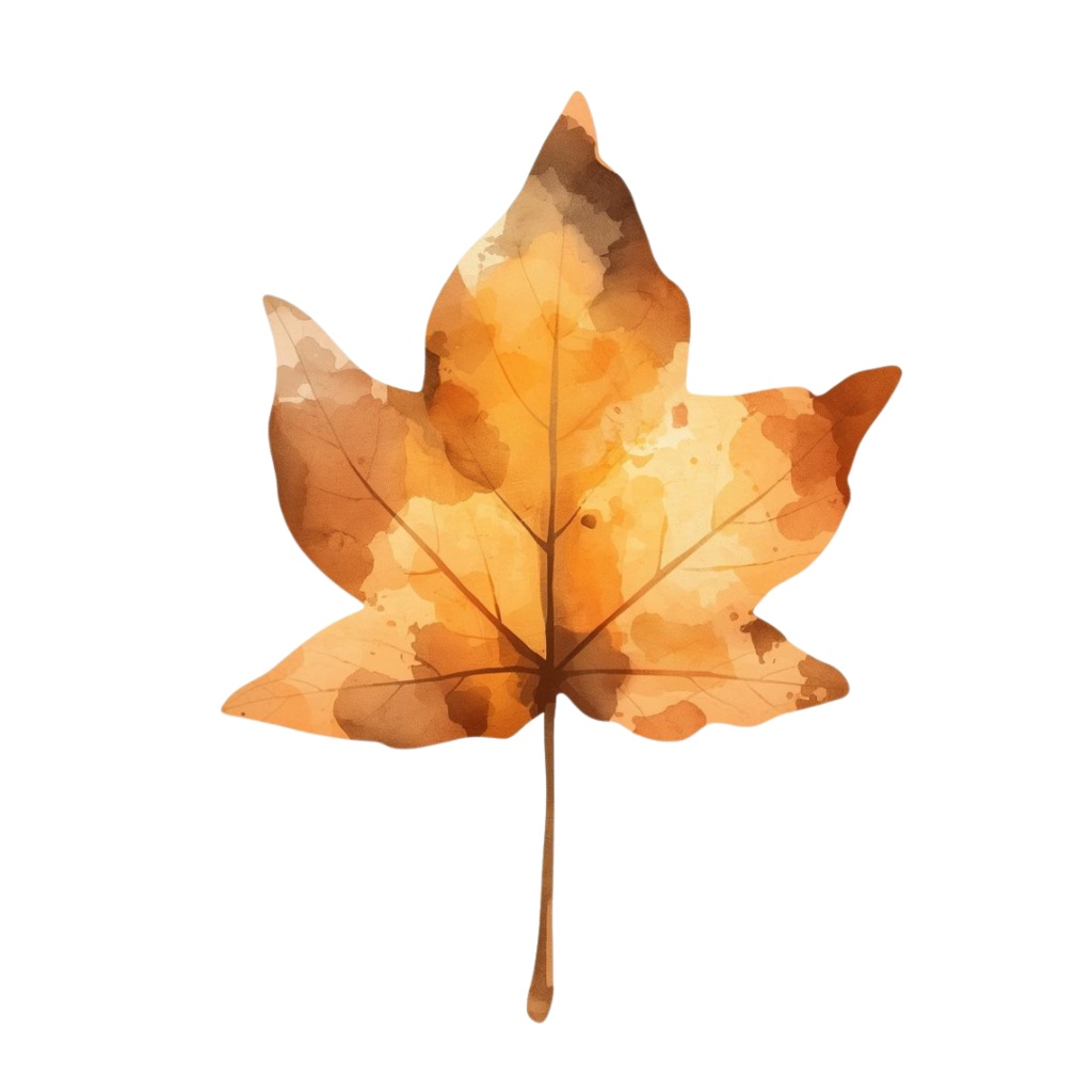 水彩画風 秋の食べ物クリップアートセット(20種)/ナチュラルで可愛い素材集