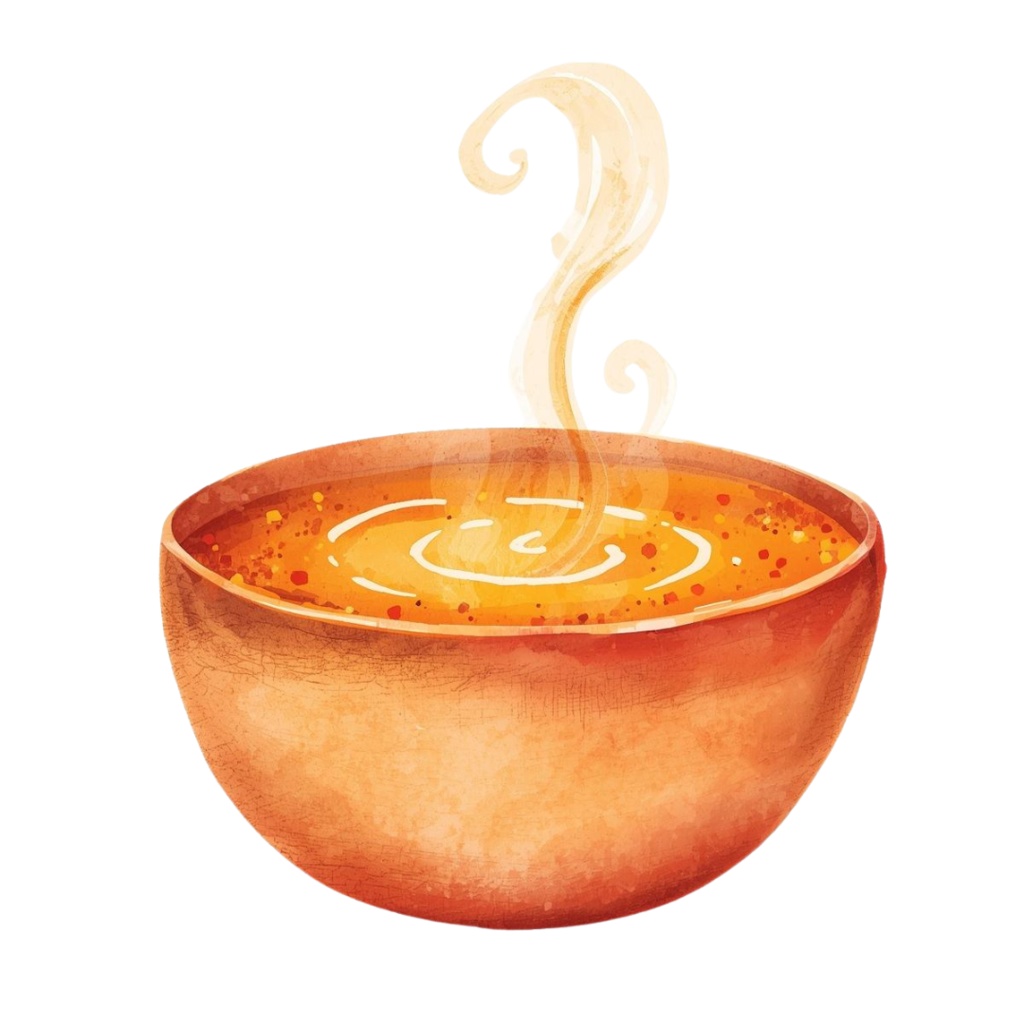 水彩画風 秋の食べ物クリップアートセット(20種)/ナチュラルで可愛い素材集