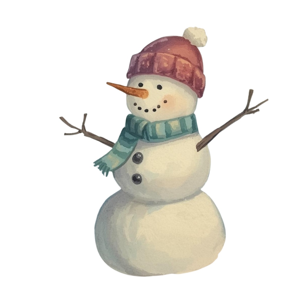 【クリスマスシリーズ】キラキラ水彩・レトロクリスマスクリップアート 30点セット