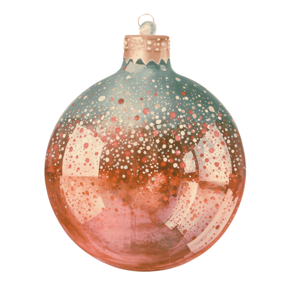 【クリスマスシリーズ】キラキラ水彩・レトロクリスマスクリップアート 30点セット