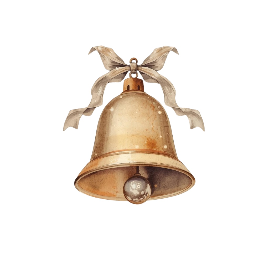 【クリスマスシリーズ】キラキラ水彩・レトロクリスマスクリップアート 30点セット