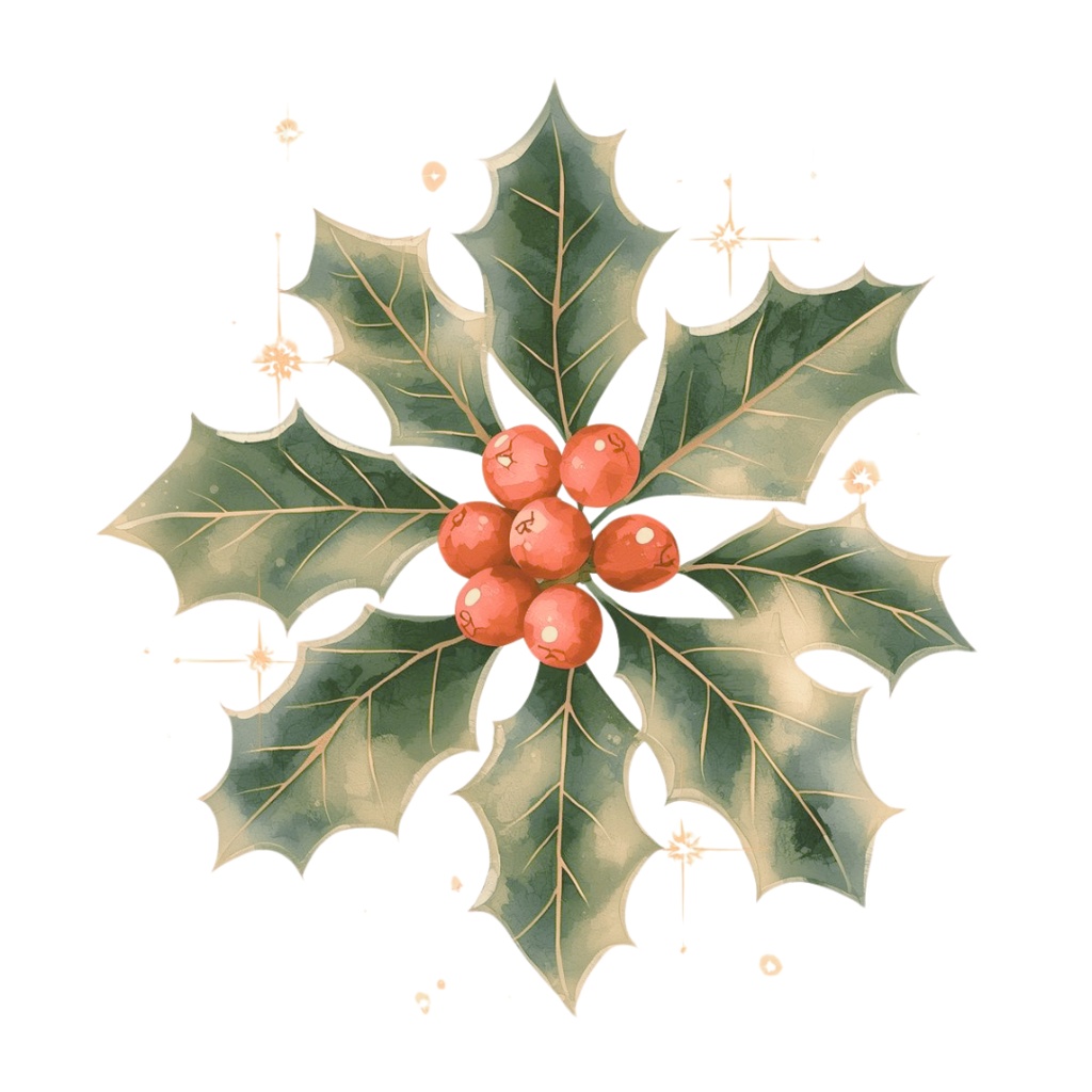 【クリスマスシリーズ】キラキラ水彩・レトロクリスマスクリップアート 30点セット