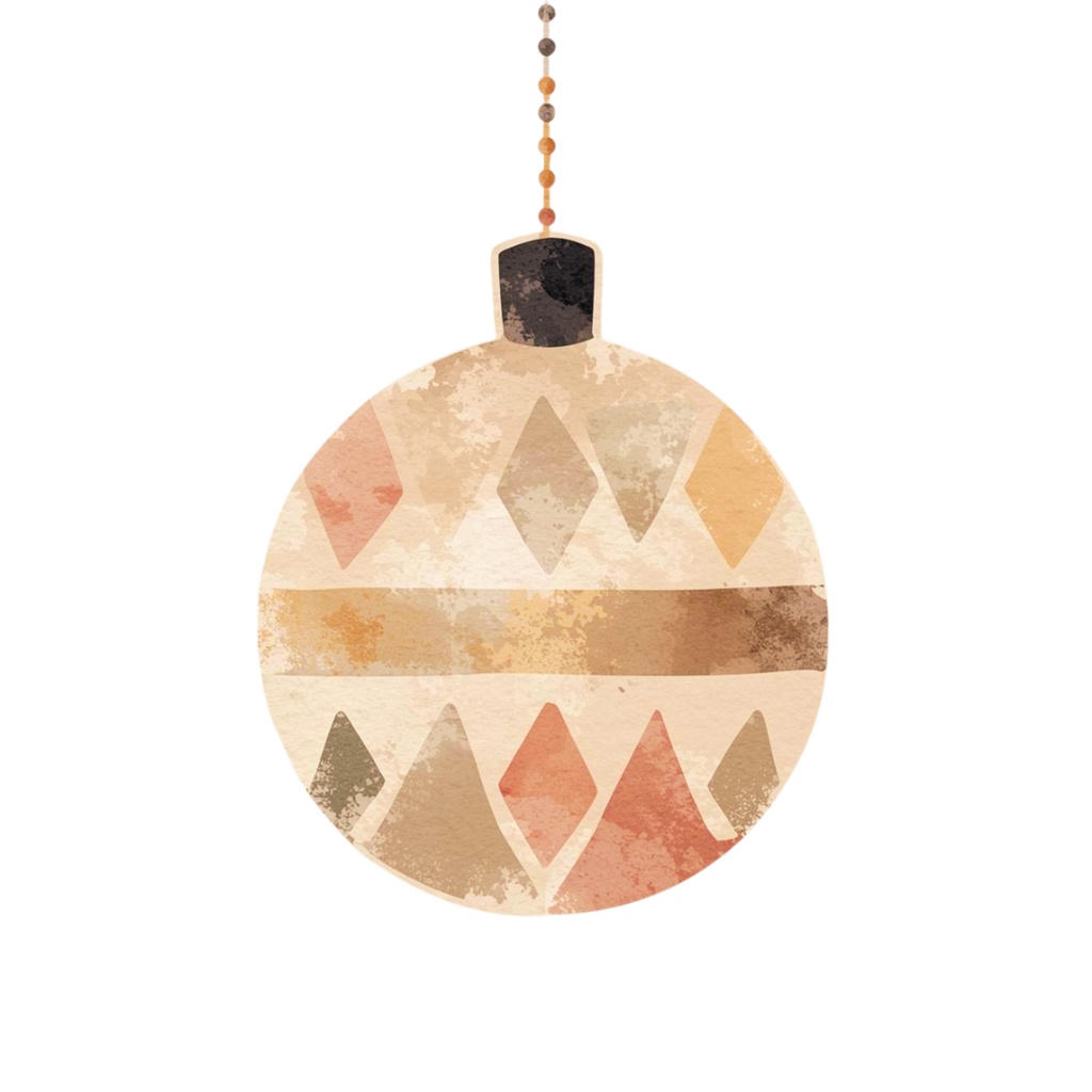 【クリスマスシリーズ】シンプルでおしゃれな北欧風 クリスマスクリップアート(全19種)