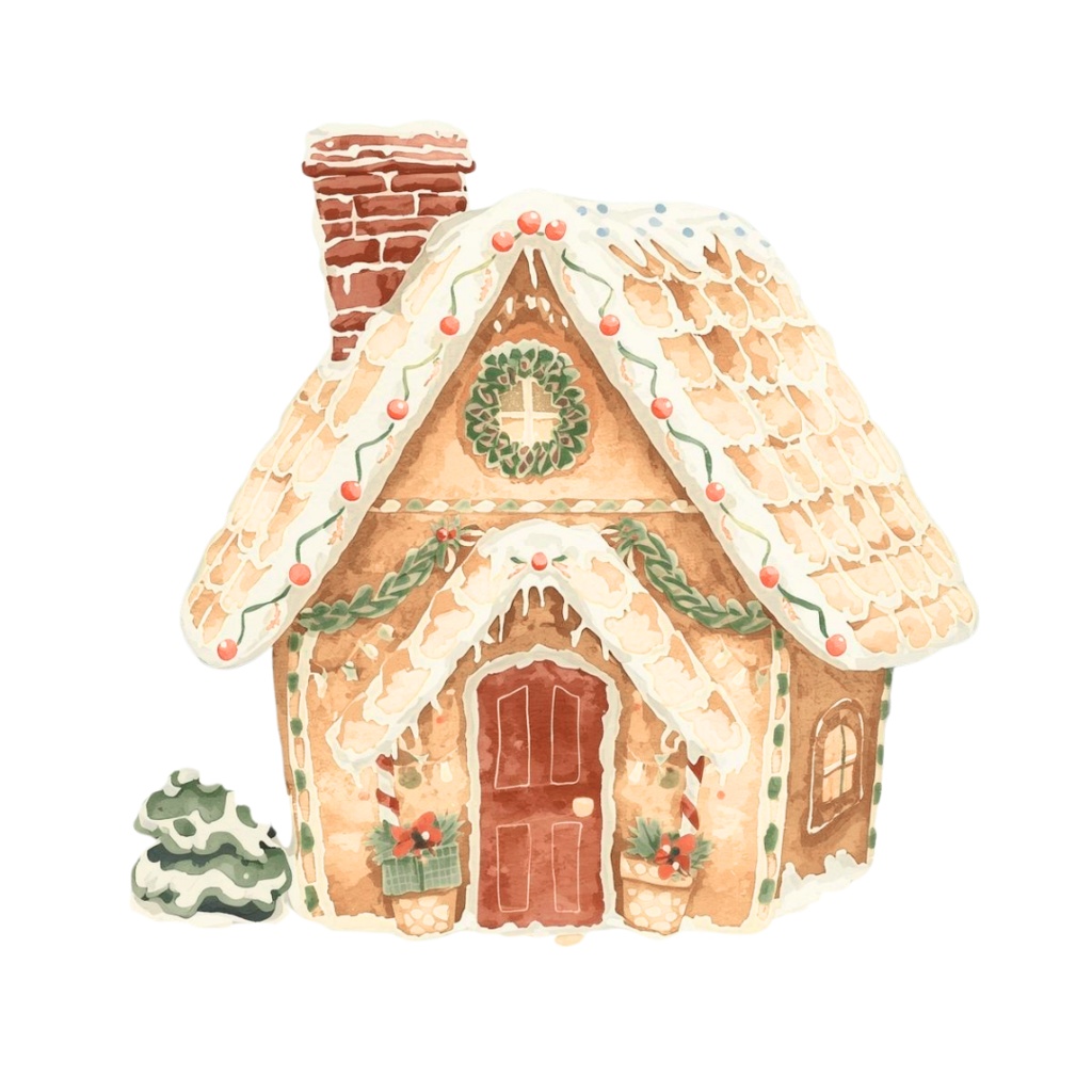 【クリスマスシリーズ】シンプルでおしゃれな北欧風 クリスマスクリップアート(全19種)