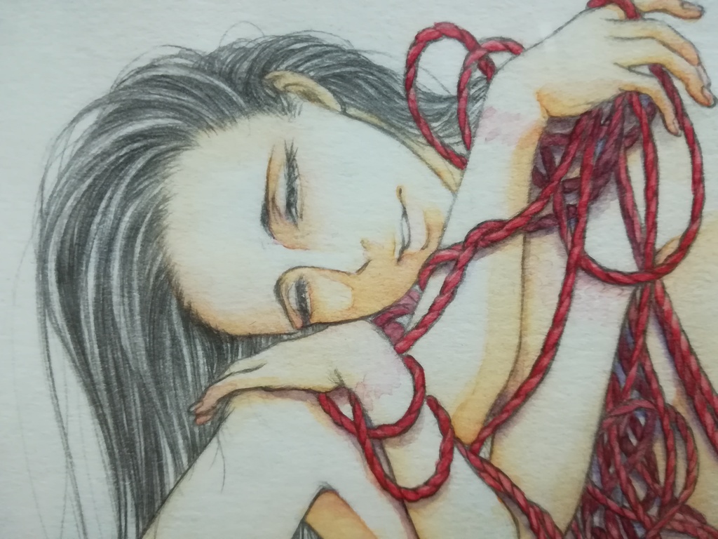 原画【赤縄】