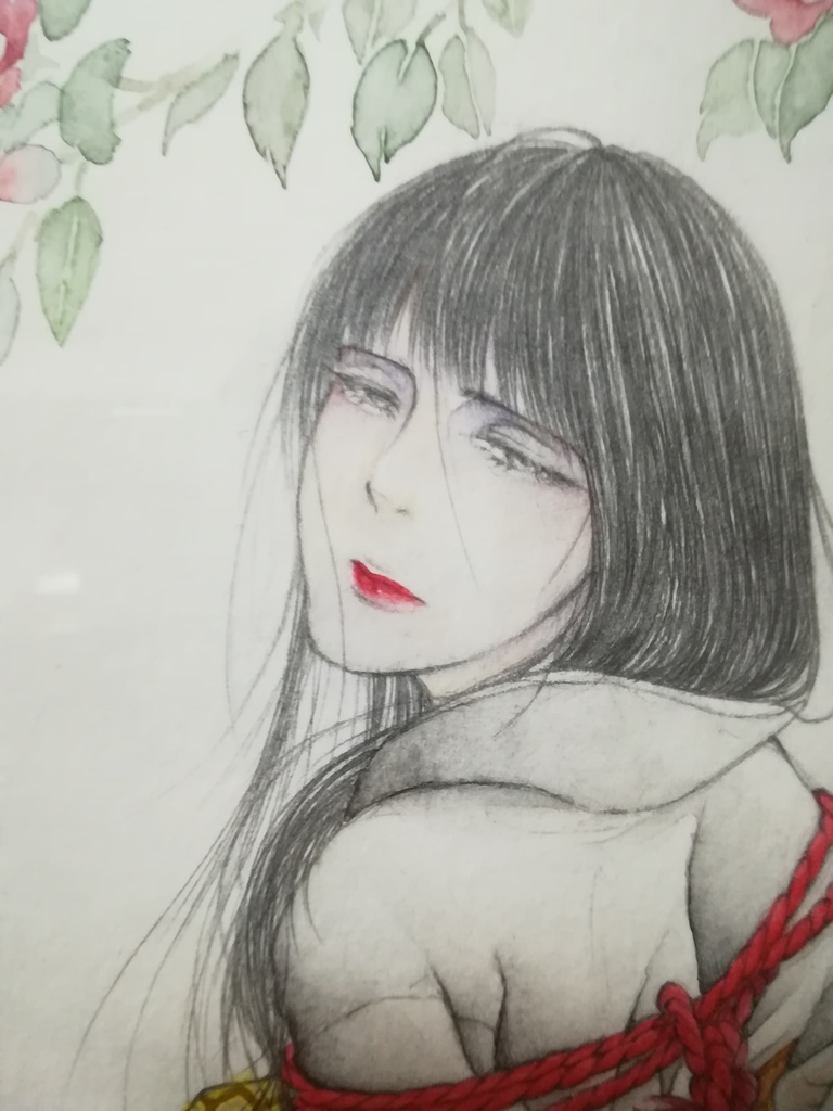 原画【はな おちて】