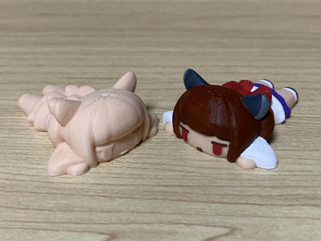 【STL】３Dプリント用きりたん