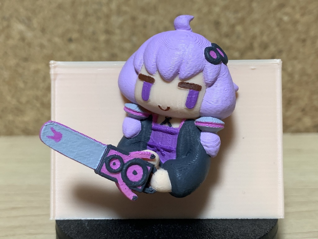 【STL】3Dプリント用ゆかりさん