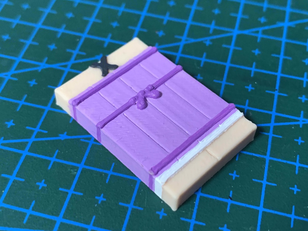 【STL】３Ｄプリント用ゆかりさん（板状）