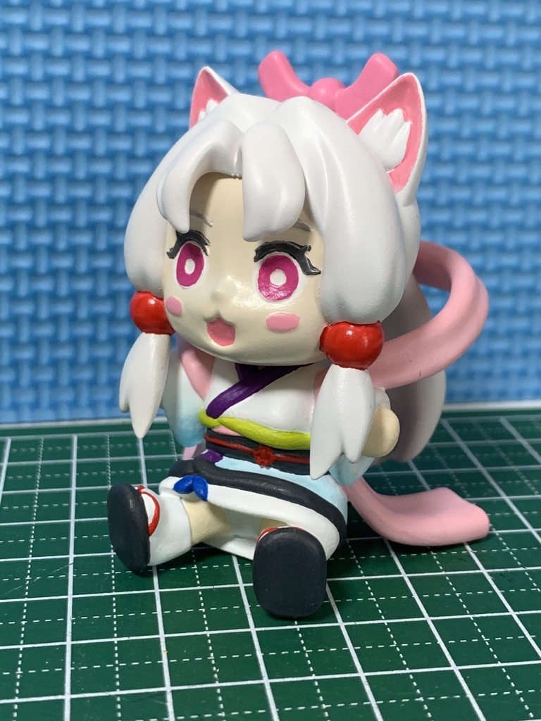 【無料版有り】おすわりイタコさん【STL】