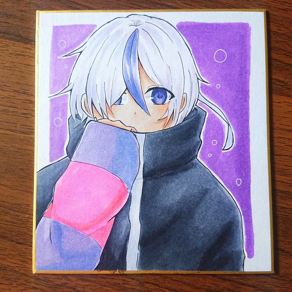 しがんくんミニ色紙