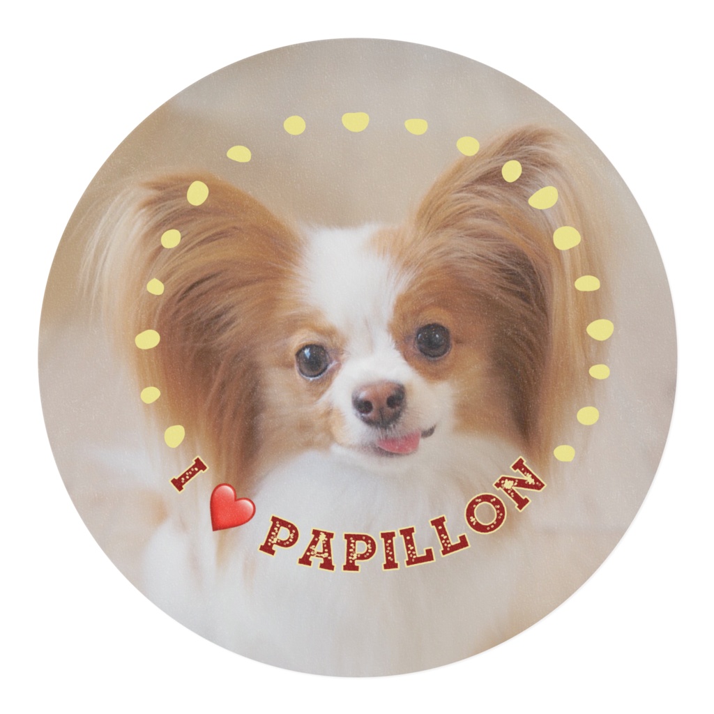 I ❤️ PAPILLON マスキングテープ