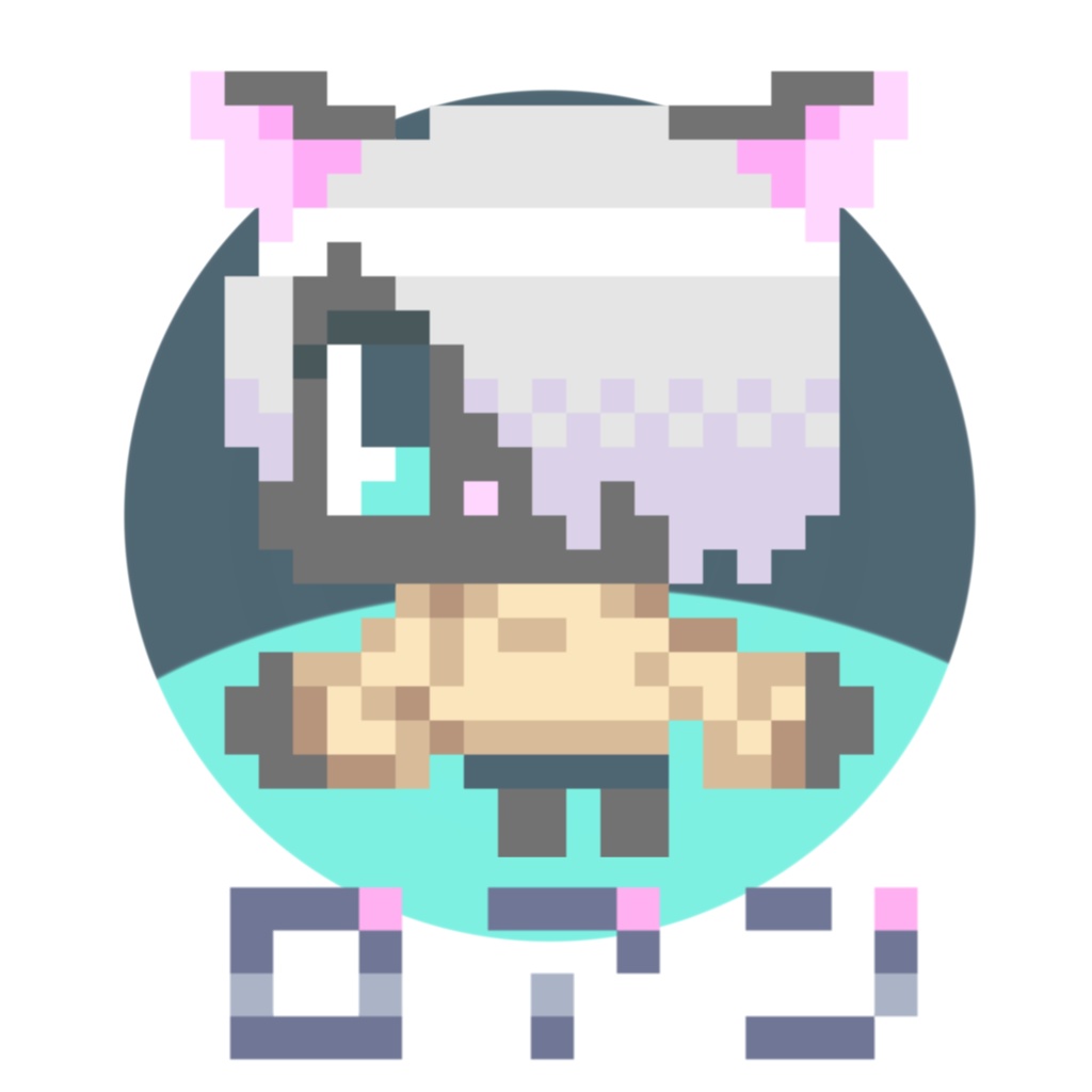 ドットネコロアンT(シロ)