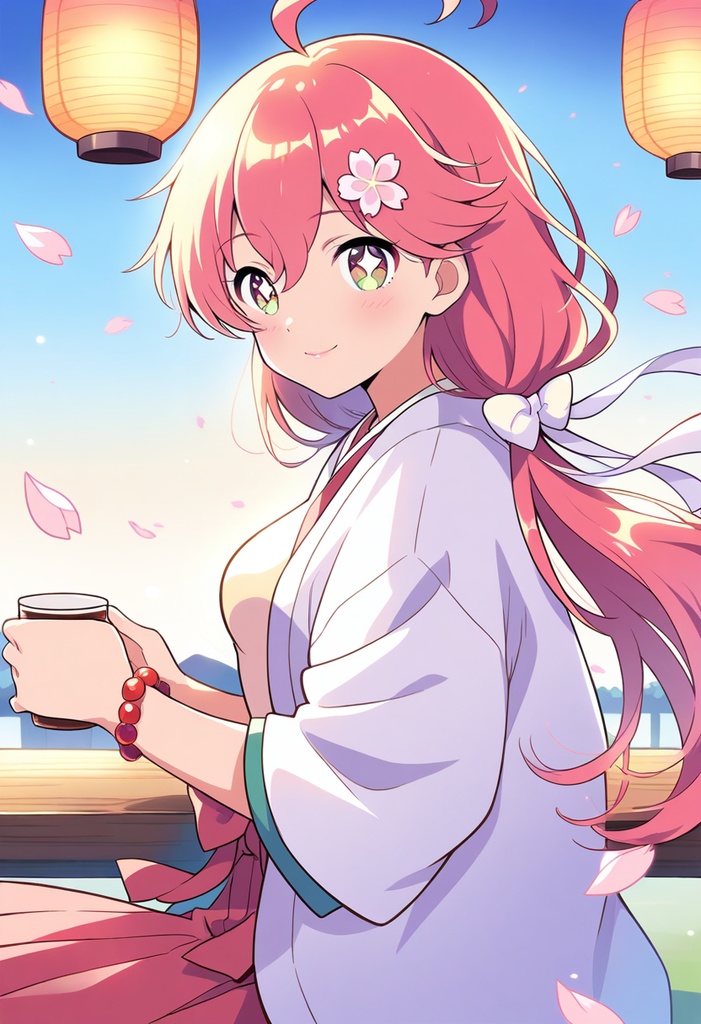 桜の巫女 — 日常の一日 [Micodex 桜編 第一巻]
