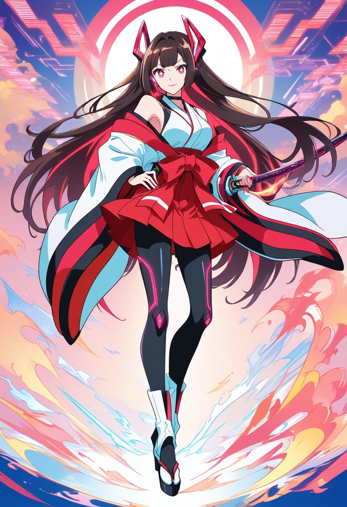 サイバー巫女 — ネオン神域 [Micodex 電脳編 第一巻]