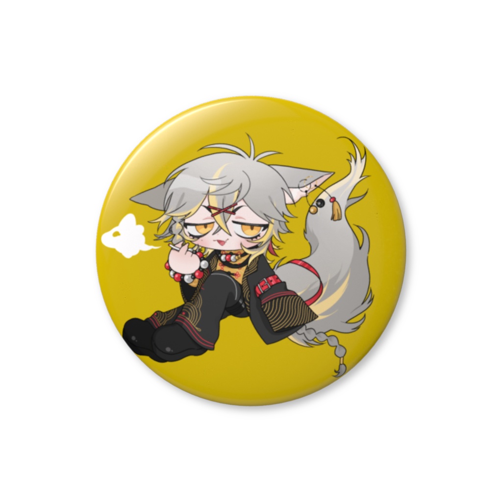 狼疋シマ SD 缶バッジ