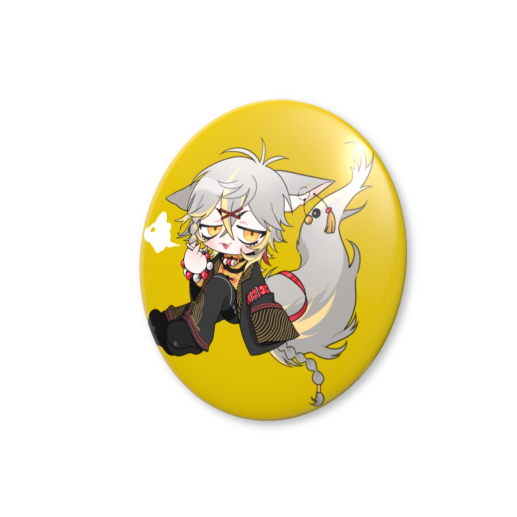 狼疋シマ SD 缶バッジ