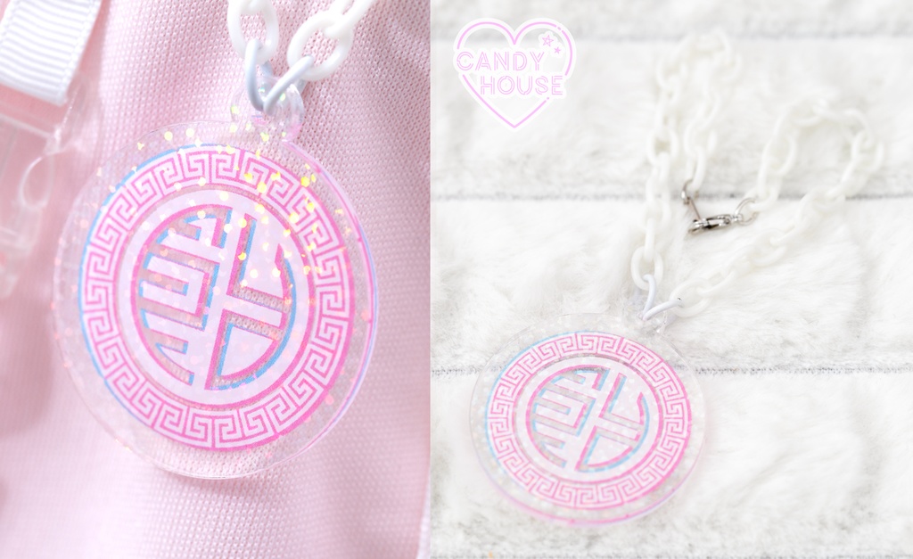 MDD服 天使チャイナセット(パステルピンク)1/4ドール服