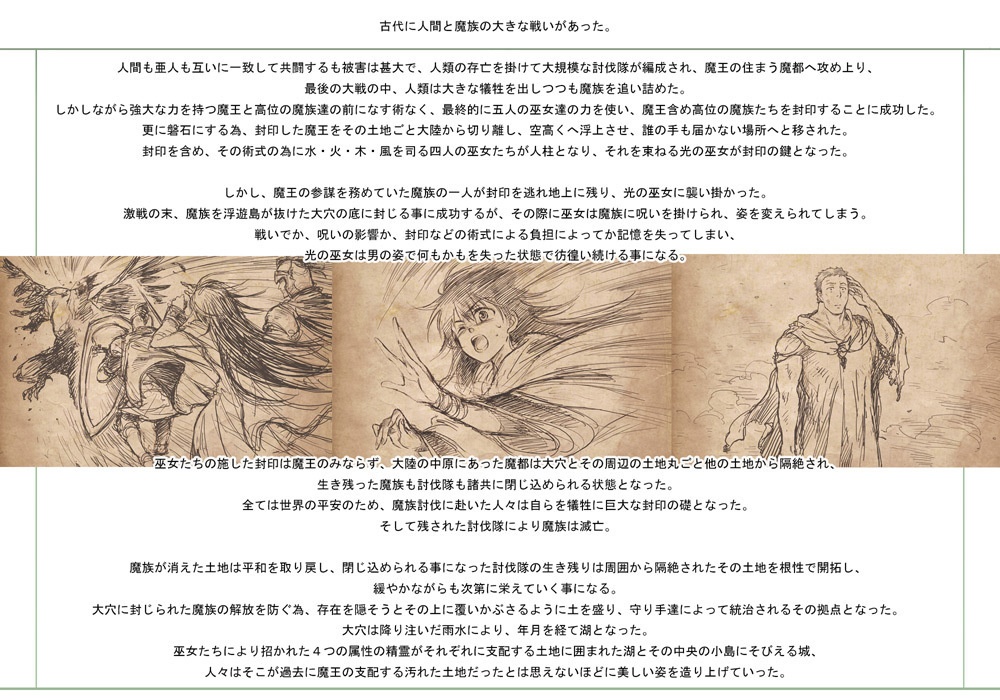 リベロアストーリア イラスト&設定集