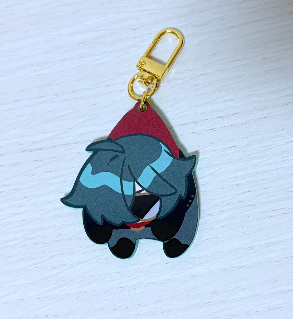 フチなしアクキー