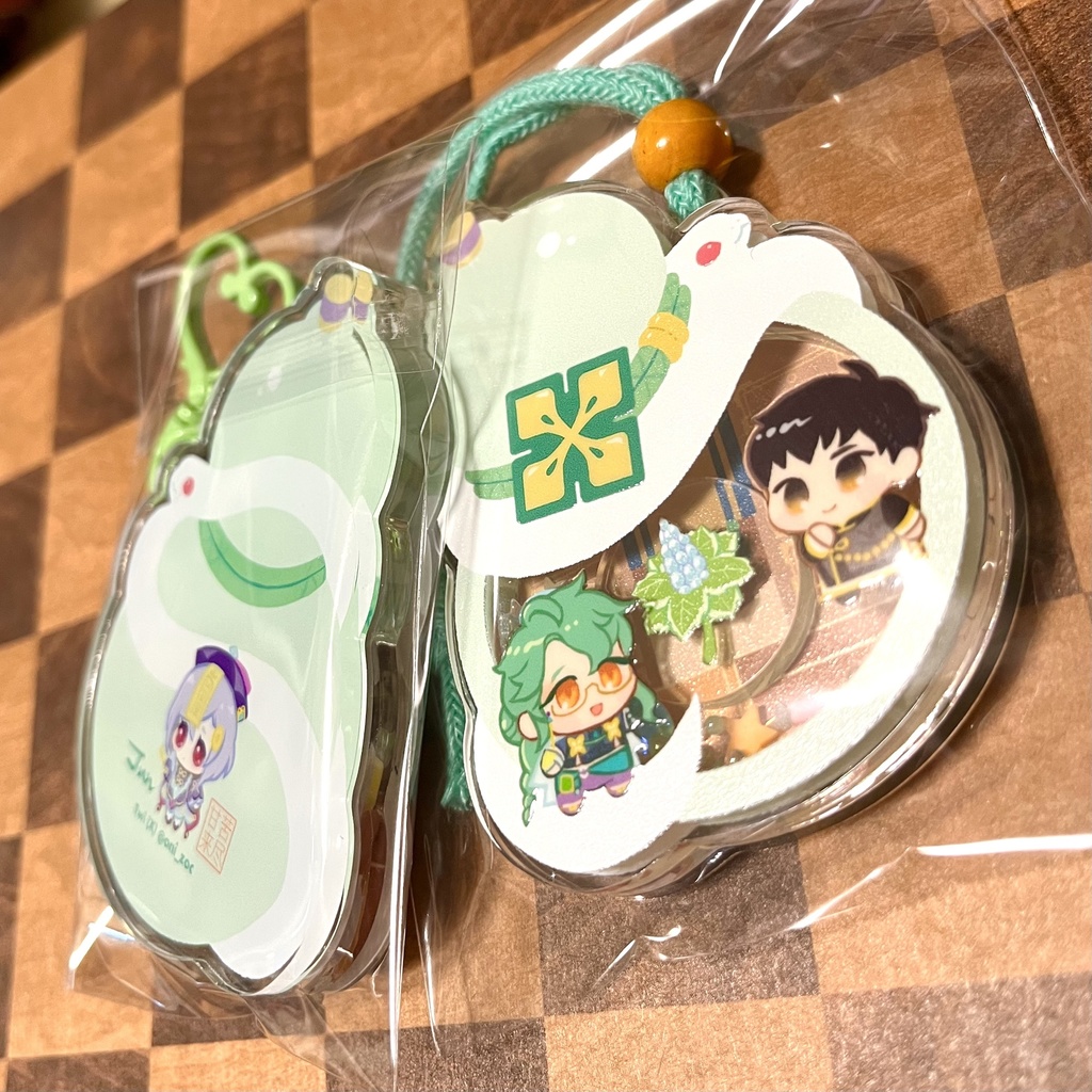 不卜廬シャカシャカアクキー