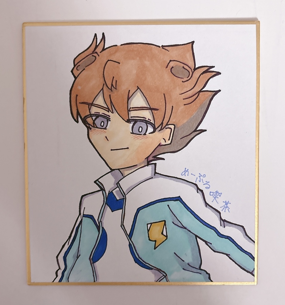 ミニ色紙（天馬）