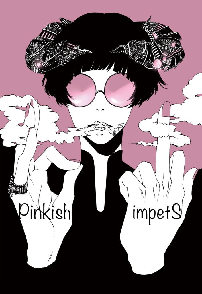 【ポストカード】Pinkish x Impets