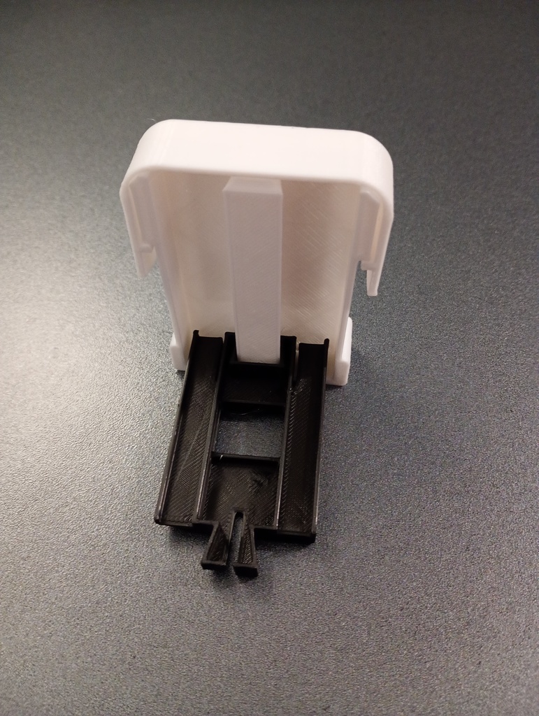 プラレール 片付け用ホルダー 凹側用 STLデータ