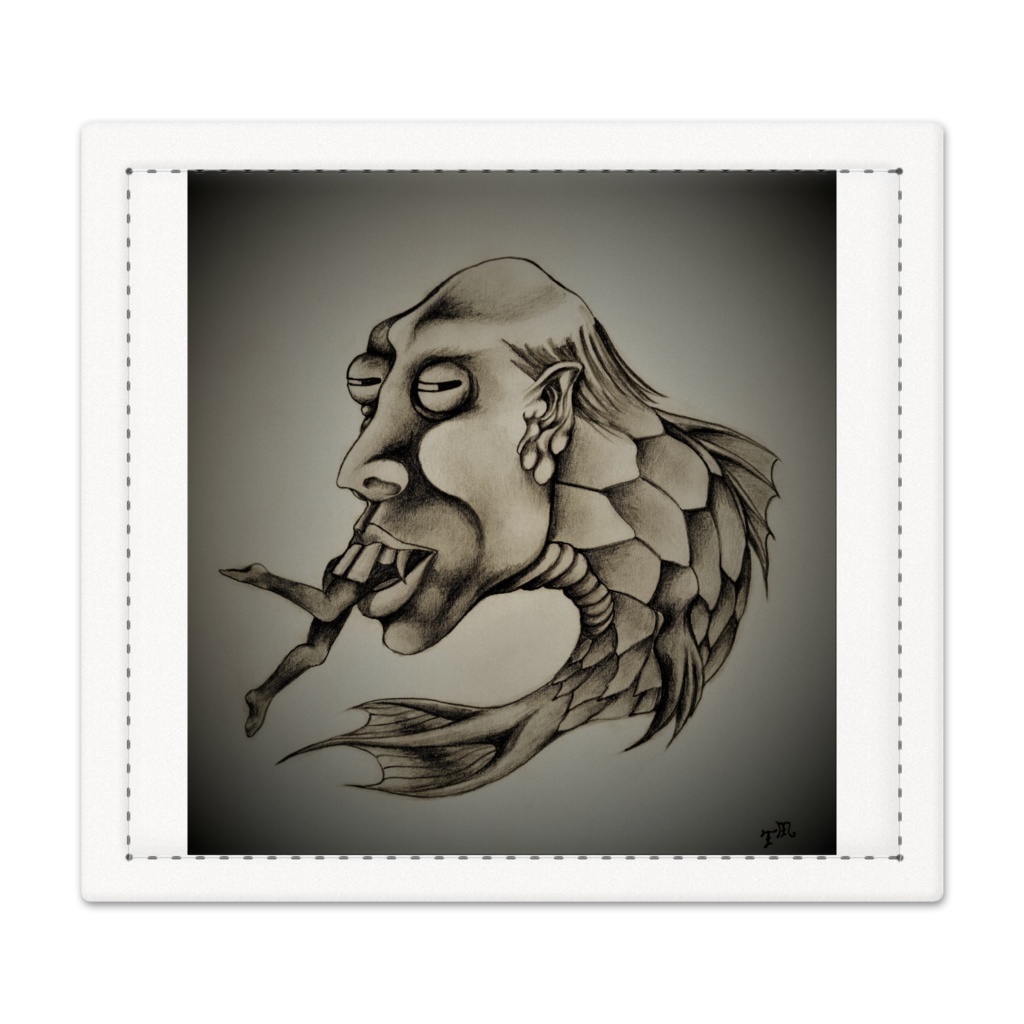 龗　堂　強運捺印マット　1994