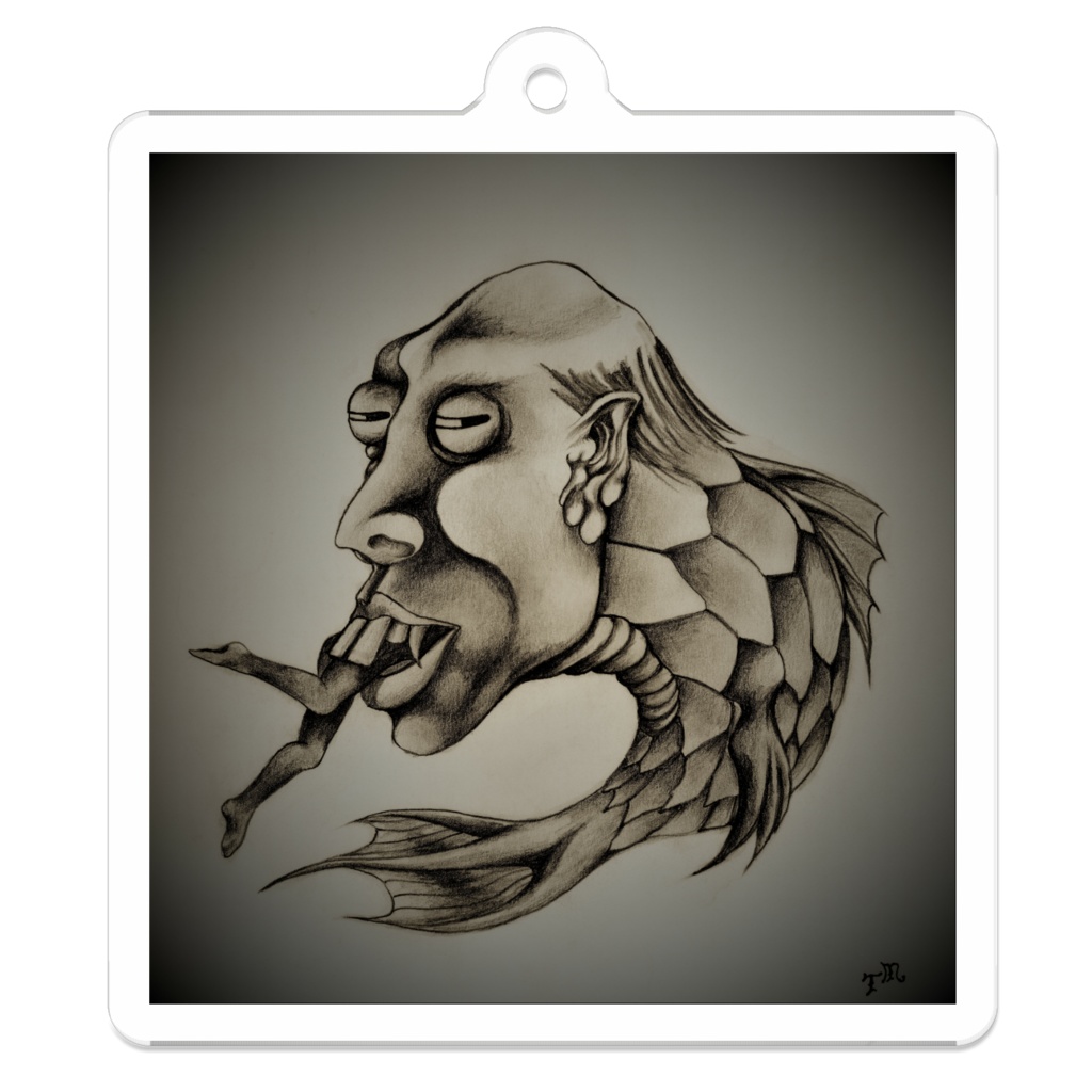 龗 堂 強運の妖魚 アクリルキーホルダー