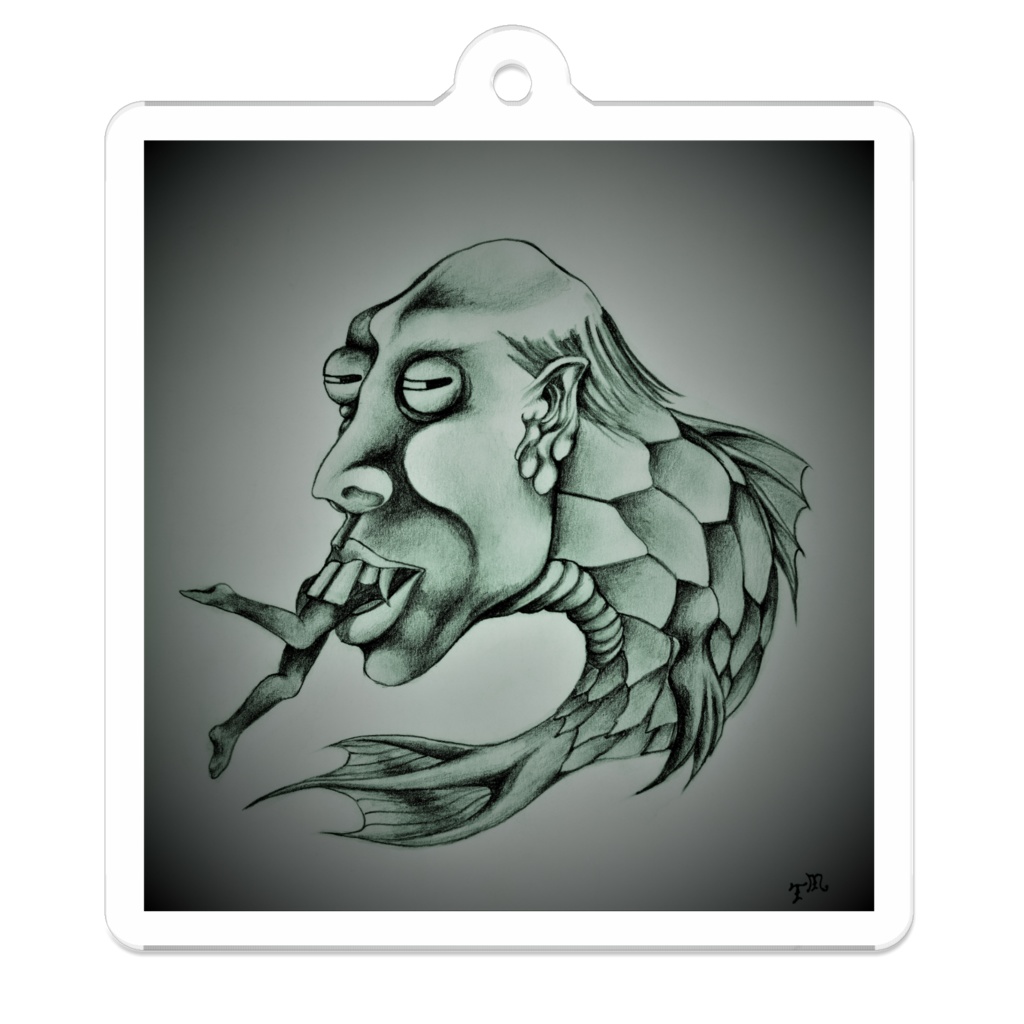 龗 堂 強運の妖魚 アクリルキーホルダー