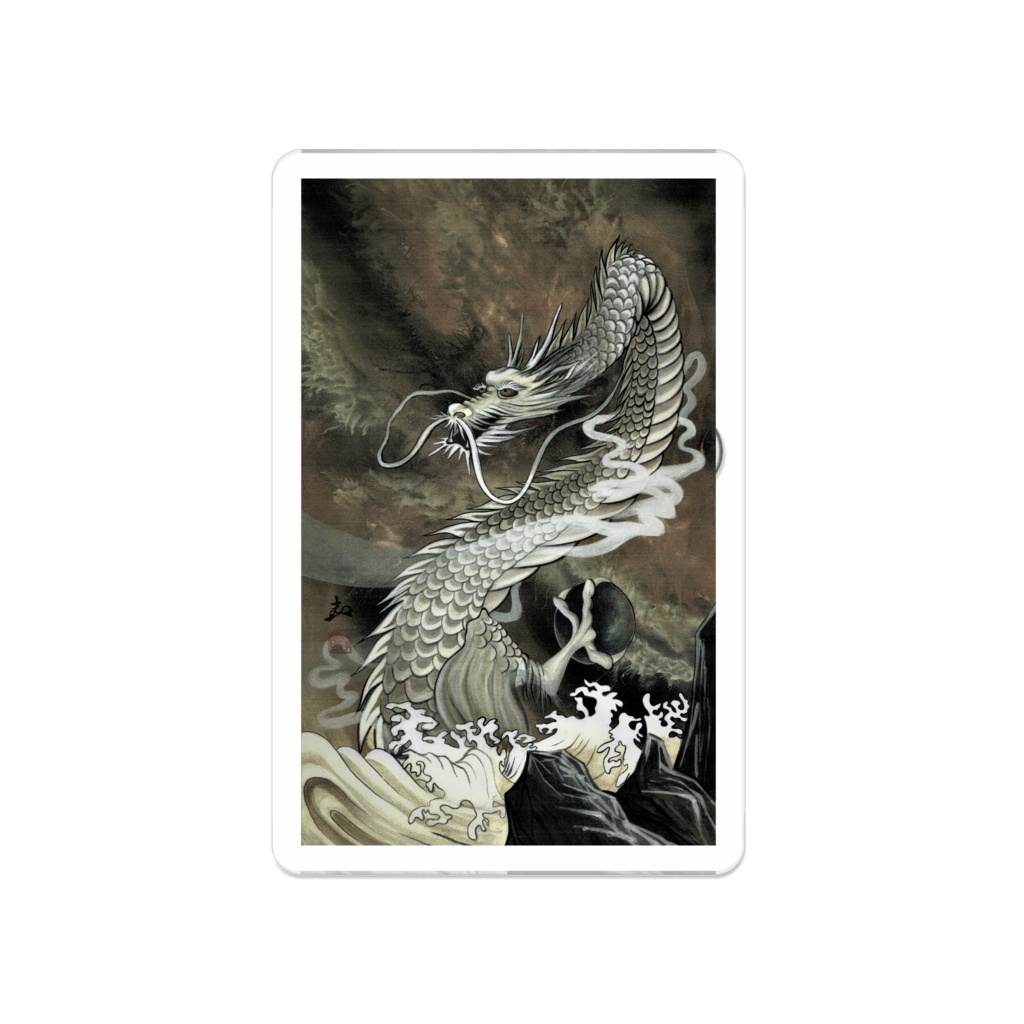 龗　堂　アクリルバッジ