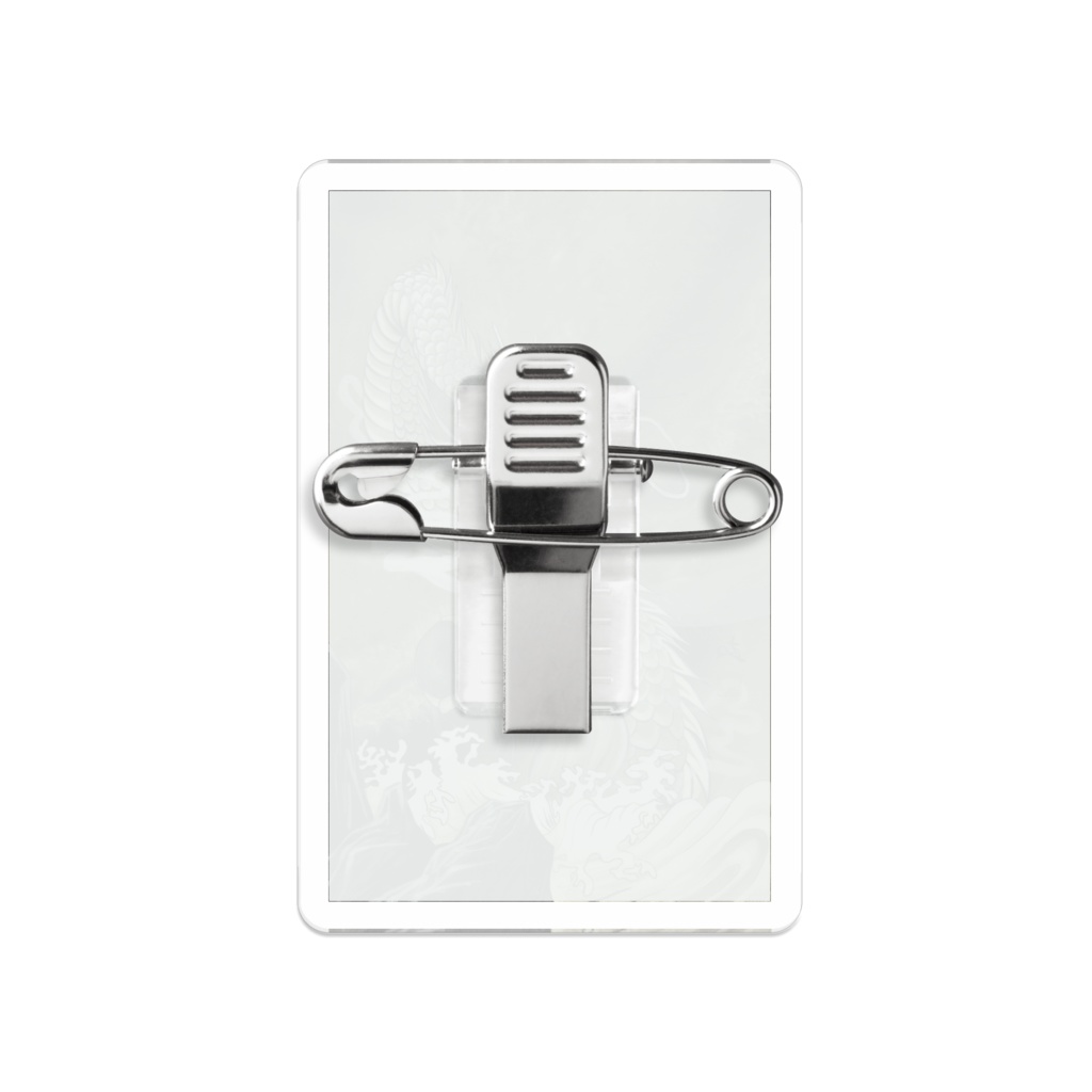 龗 堂 アクリルバッジ