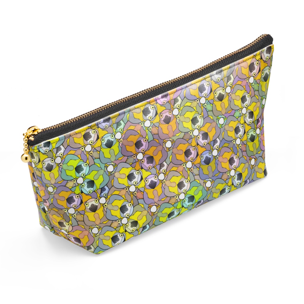 ヨウムの飛夏パターンポーチ