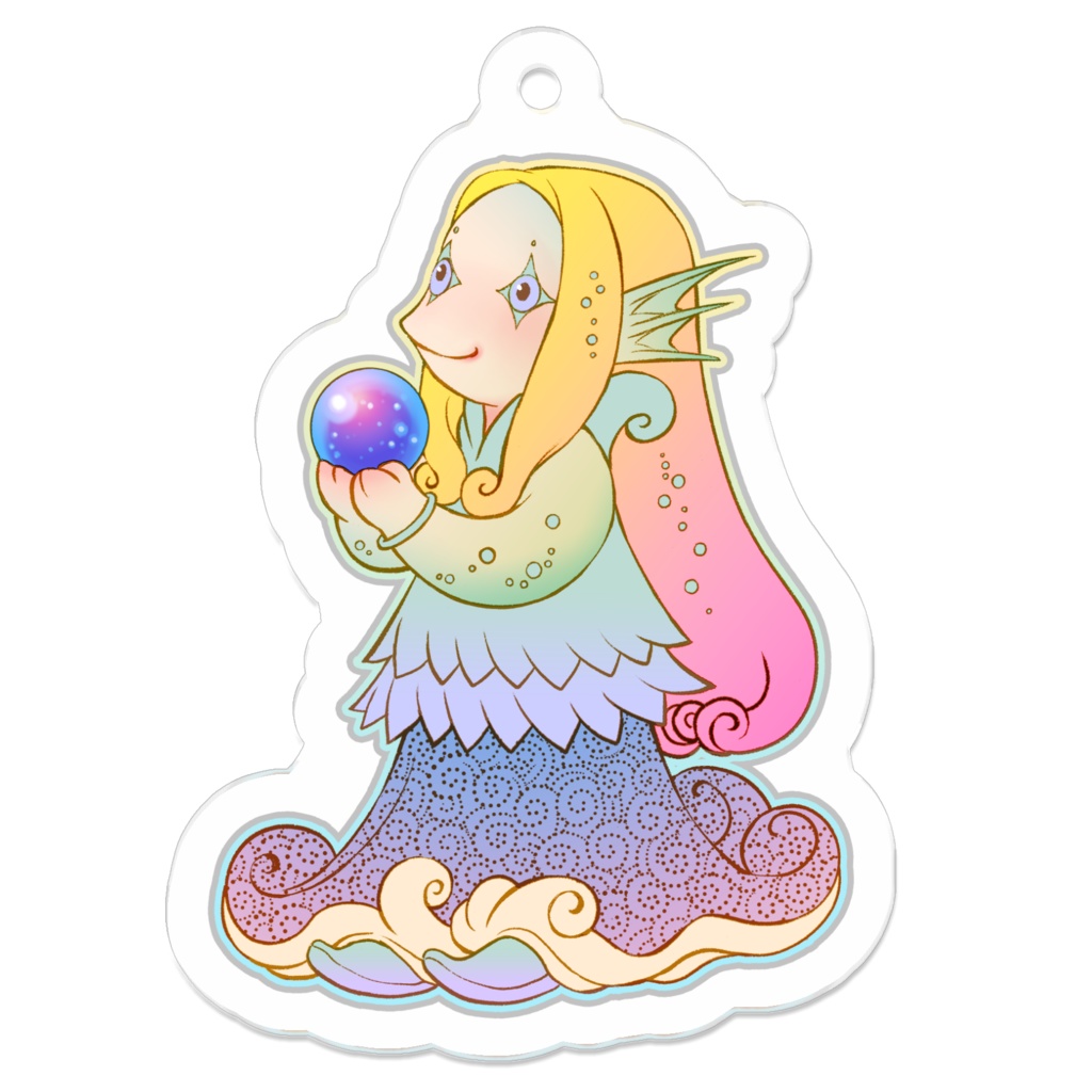 お守りビエちゃん アクリルキーホルダー