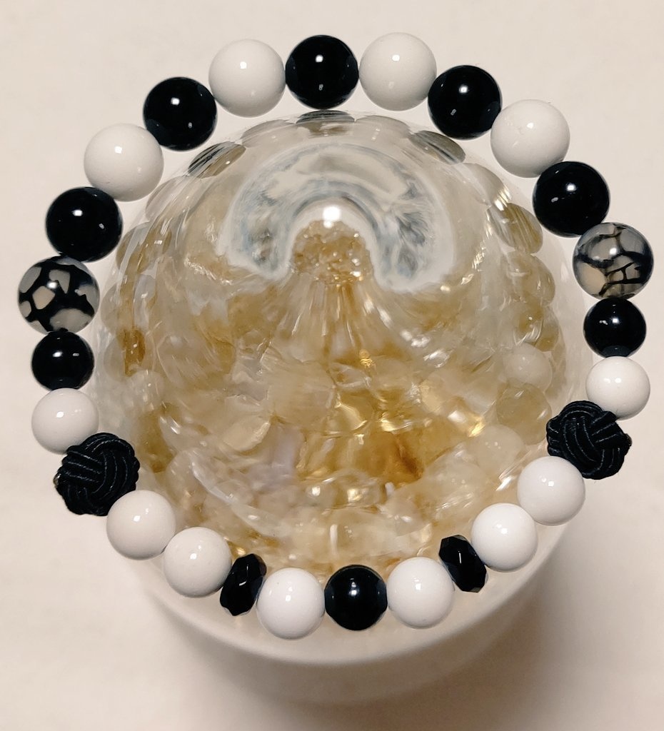 鬼滅の刃オリジナル 天然石ブレスレット