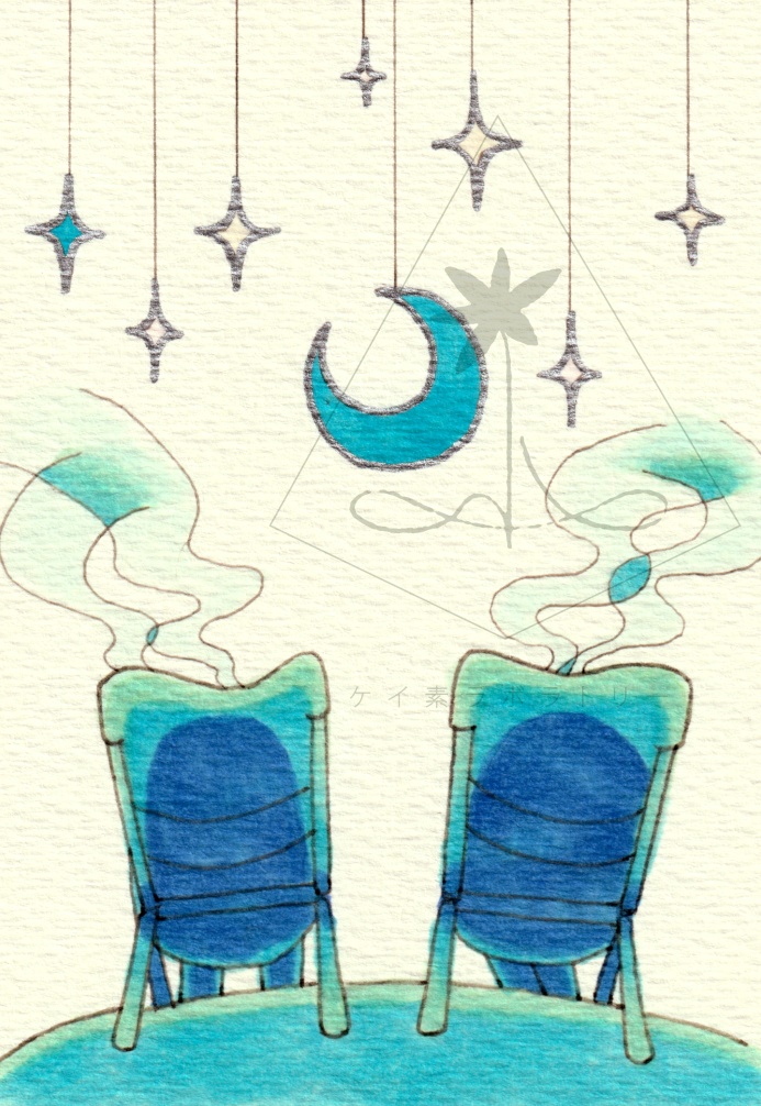 額装済み複製原画『camp』