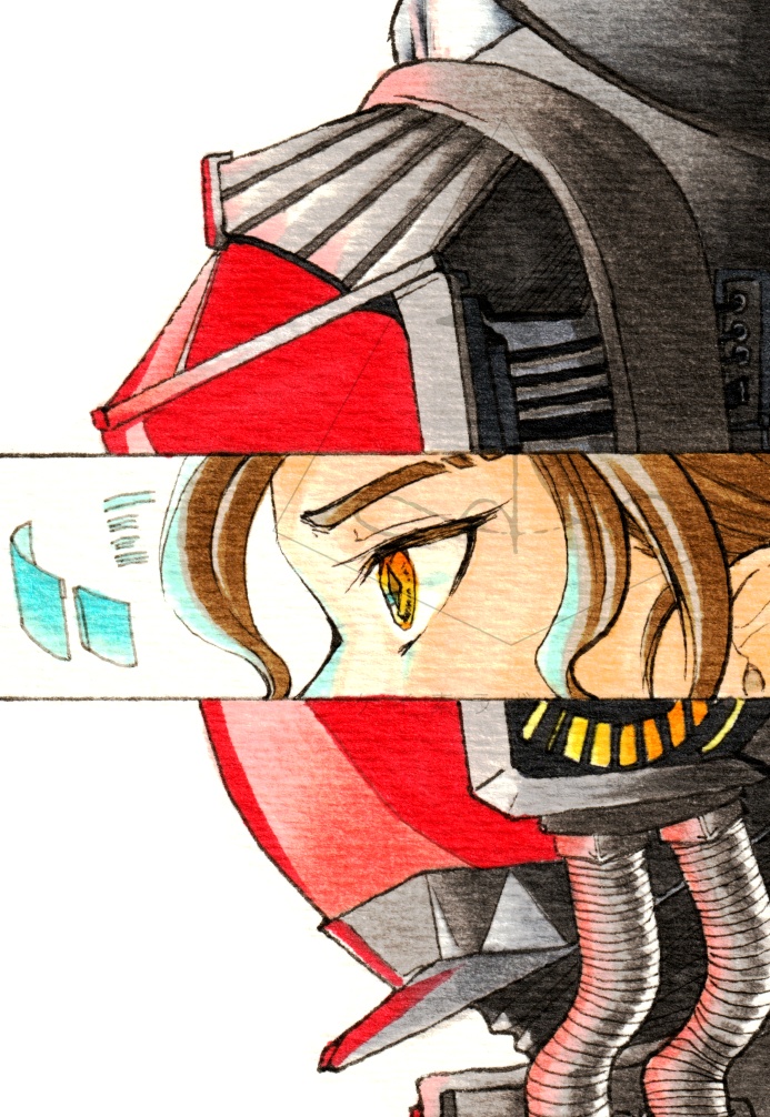 額装済み複製原画『remote』