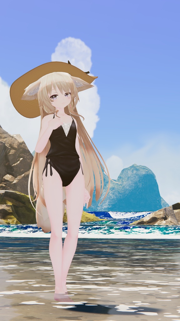 【オリジナル3Dモデル】 ルナール - Renard - #Renard3D (7sBody)
