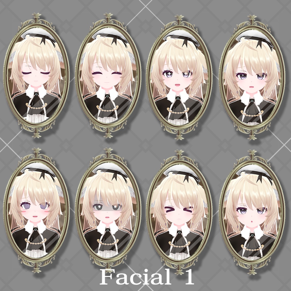 【オリジナル3Dモデル】 ルナール - Renard - #Renard3D (7sBody)