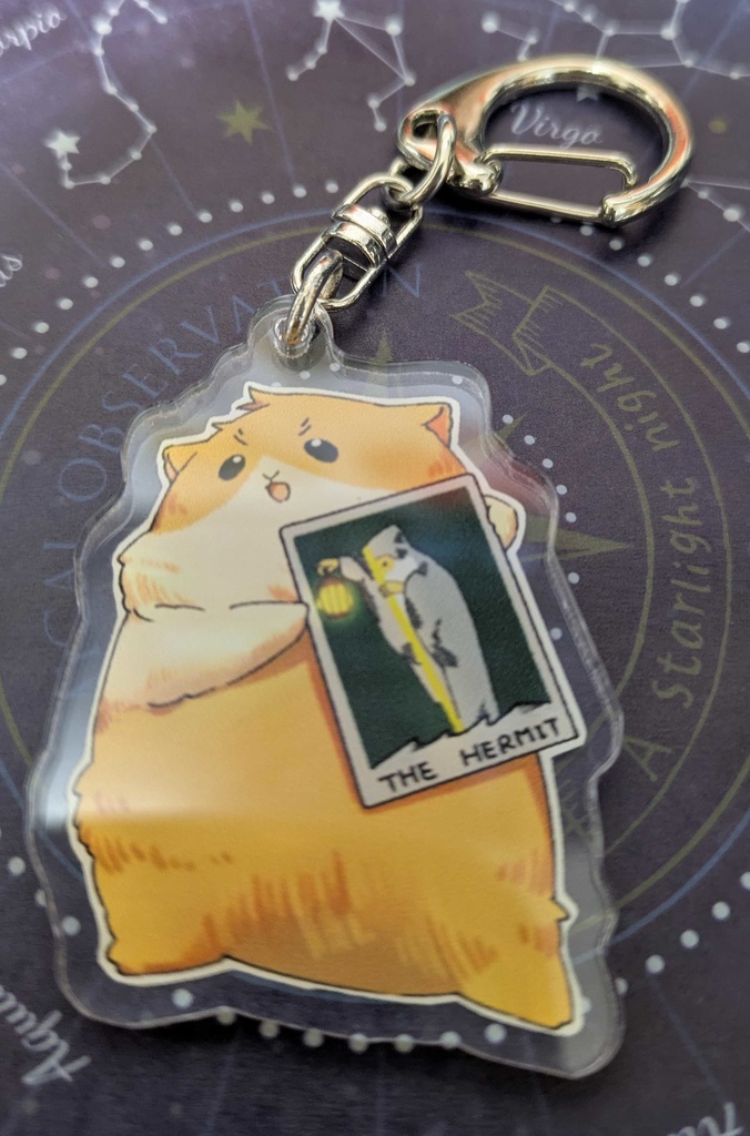 アクリルキーホルダー　ぷぅちゃんタロット