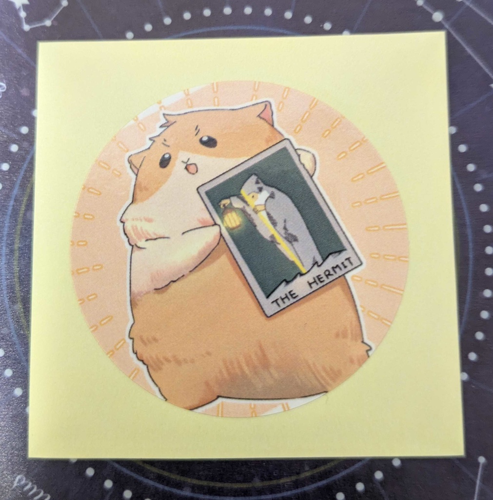 ステッカー　ぷぅちゃん2枚組