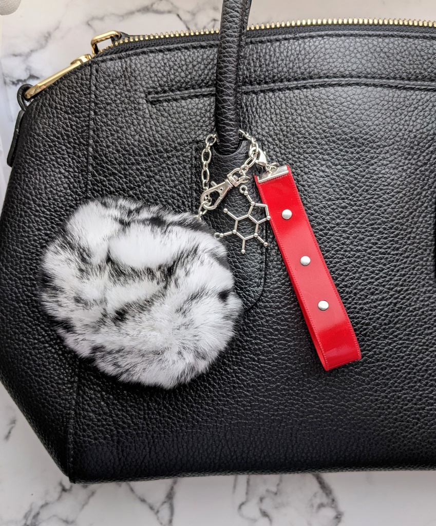 クルーウェル ファーバッグチャーム