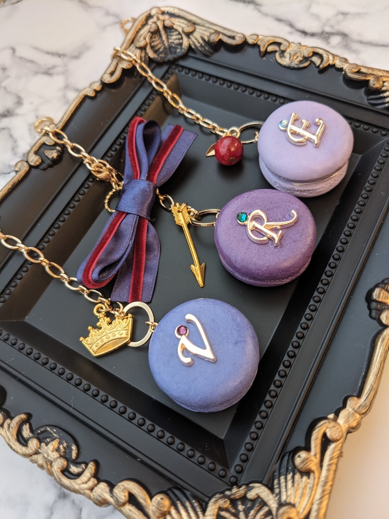 【ヴィル】マカロンバッグチャーム