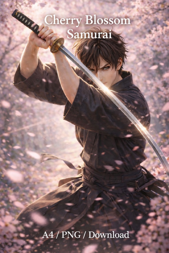 Cherry Blossom Samurai – Blade of Spring