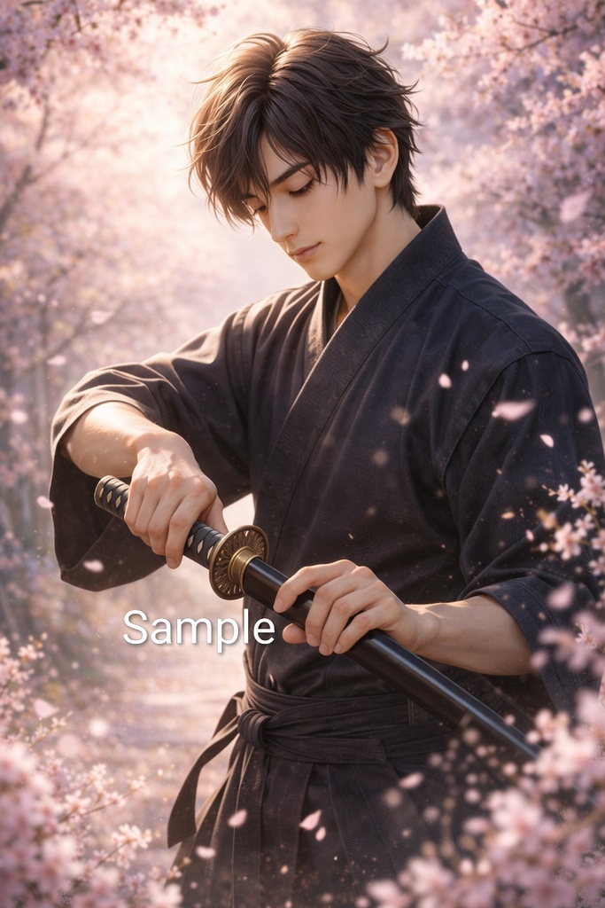 Cherry Blossom Samurai – Quiet Resolve
