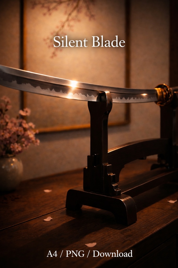 Silent Blade – The Beauty of Stillness and Steel
