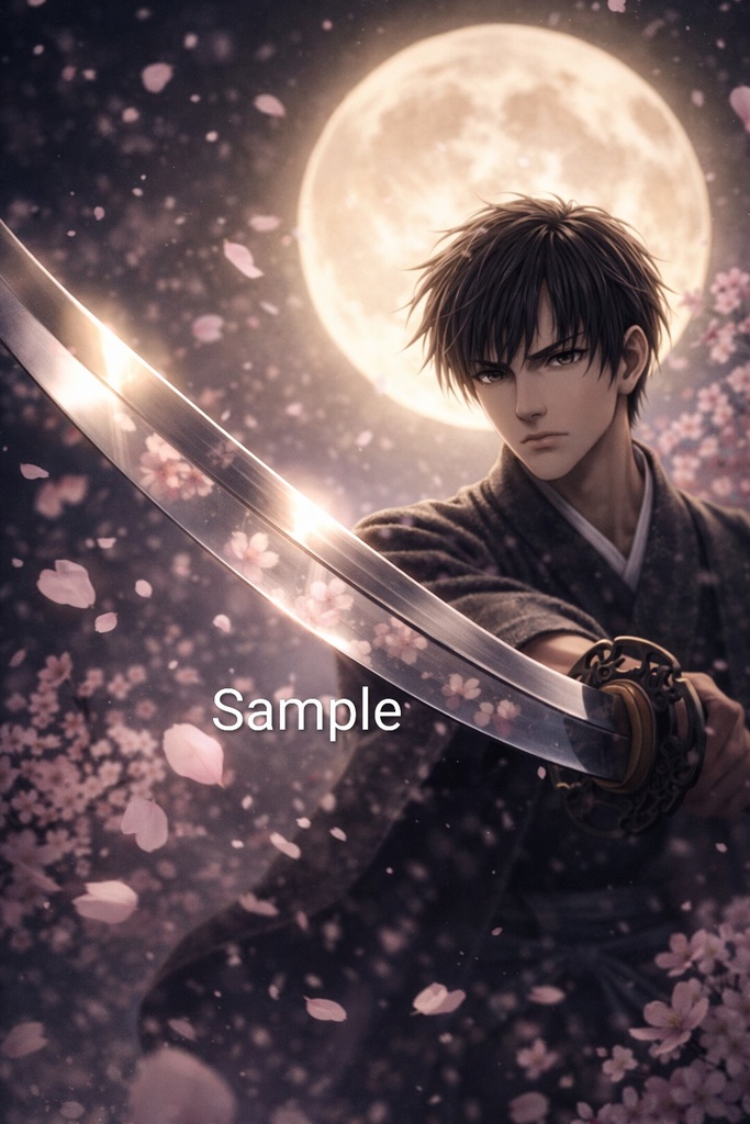 Samurai Collection – 28 Illustration Set (A4 PNG Download)